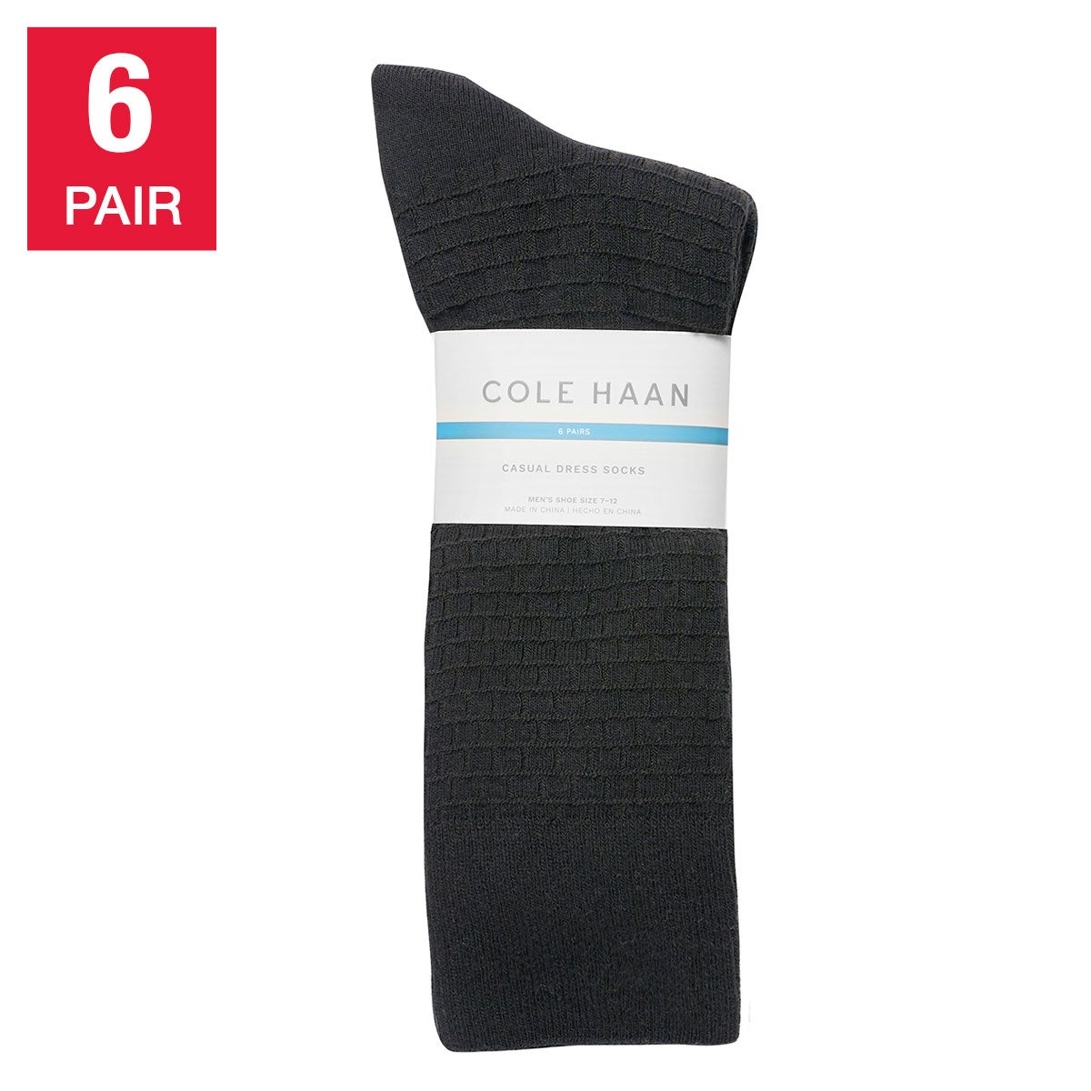 Cole Haan Men's Dress Sock, 6-Pair - Image 1