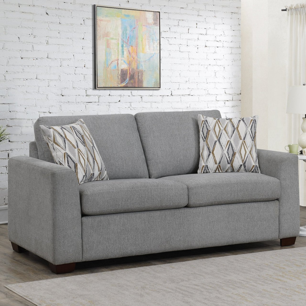 Synergy Home Hinsley Fabric Sleeper Sofa - Image 1