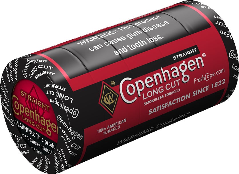 Copenhagen Long Cut Straight Moist Snuff Tobacco, 5-Pack (1.2 oz Each) - Image 1