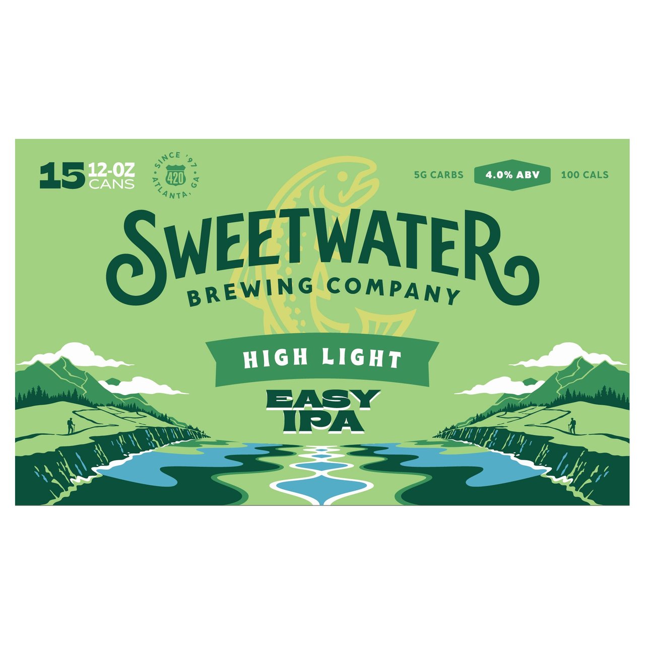 SweetWater High-Light 15-Pack 12 oz Cans - Image 1
