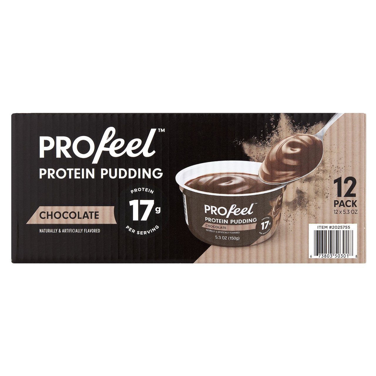 PROFEEL PROTEIN PUDDING CHOCO 12/5.3OZ - Image 1