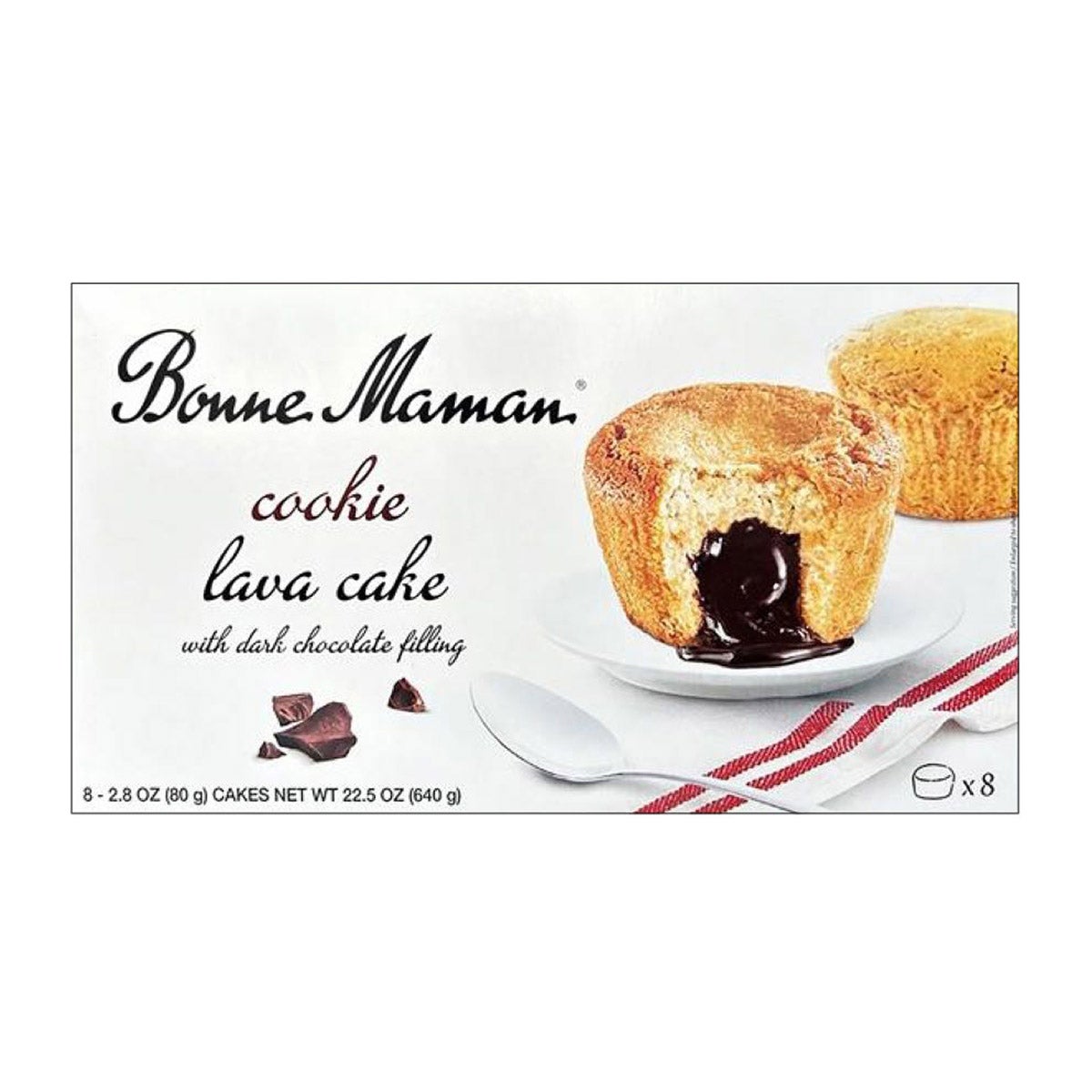 Bonne Maman Crumble Lava Cakes 8 Pack / 2.82 oz - Image 1
