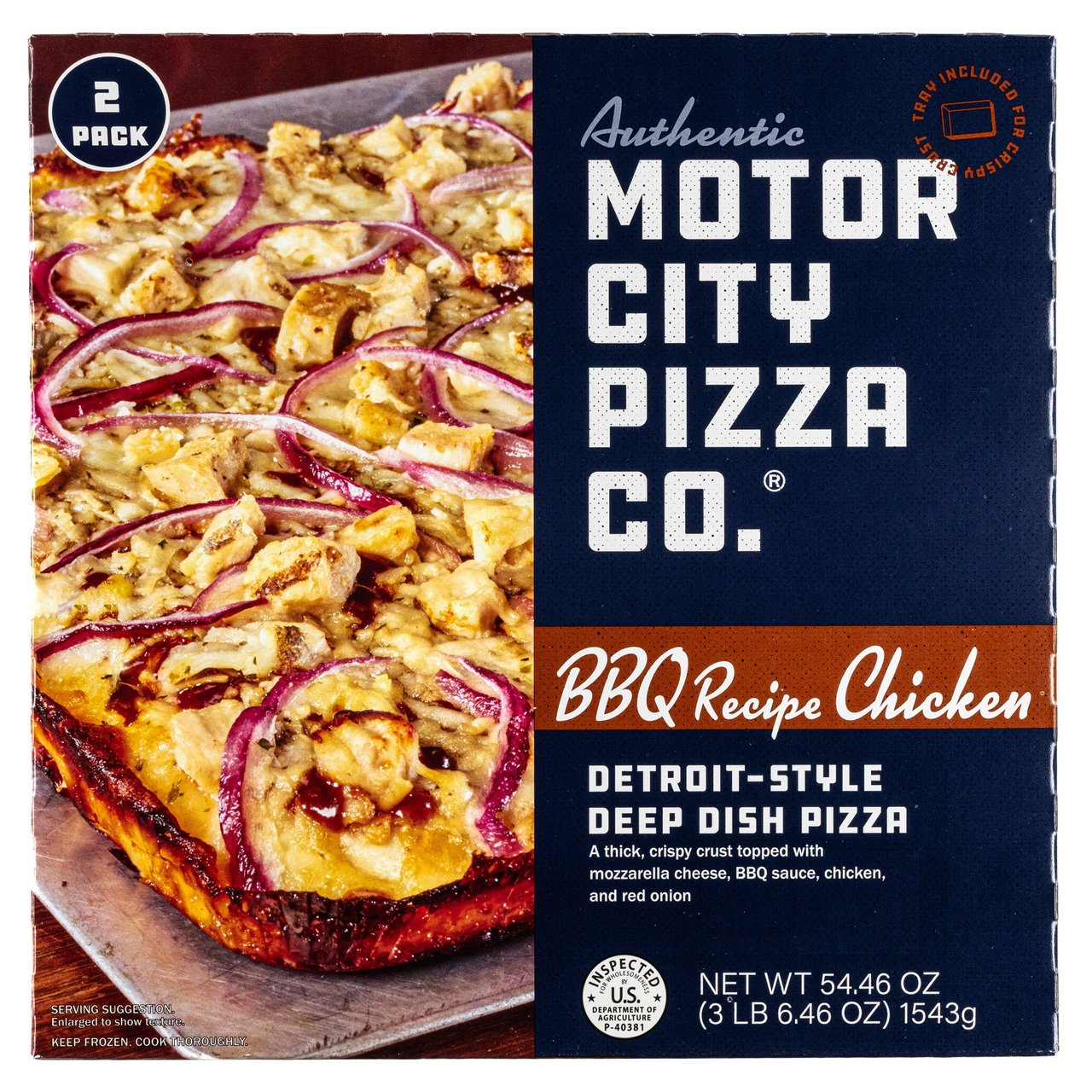 Motor City Pizza Co. BBQ Chicken 2 Count Box - Image 1