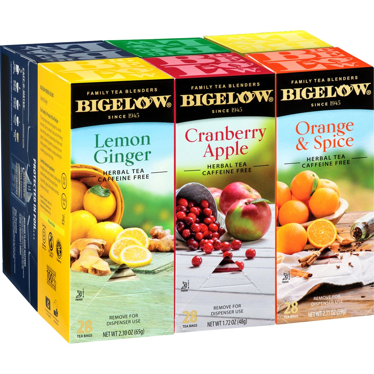 Bigelow Herbal Tea Assortment, 6/28 CT (168 CT) - Image 1