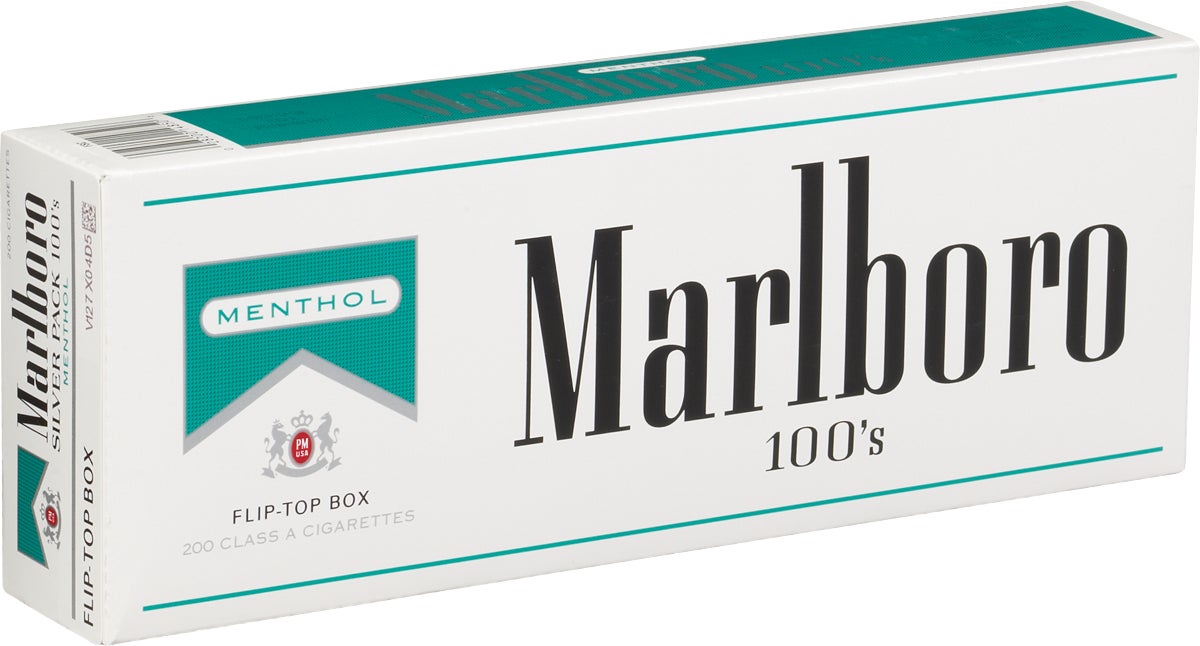 Marlboro Menthol Silver 100 Box - Image 1