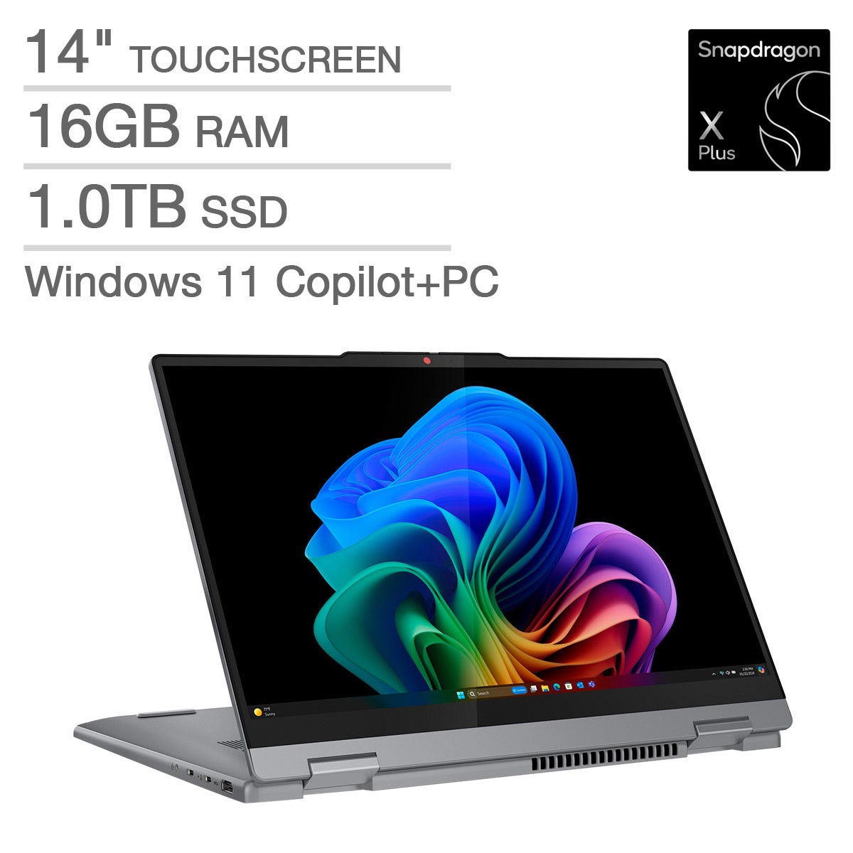 Lenovo IdeaPad 5x 14" 2-in-1 Laptop Windows 11 Copilot+ PC - Image 1