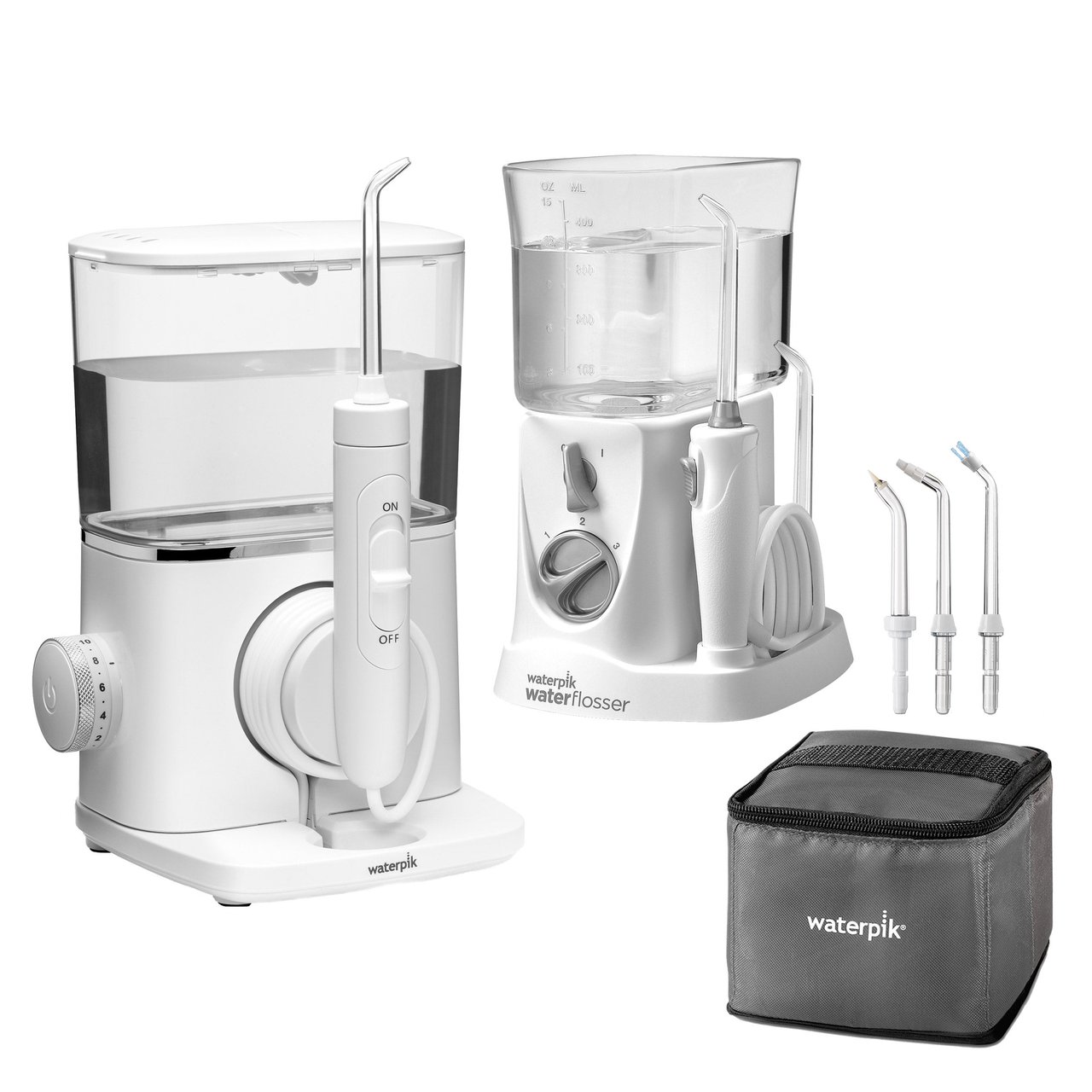 Waterpik Evolution & Nano Water Flosser Combo - Image 1