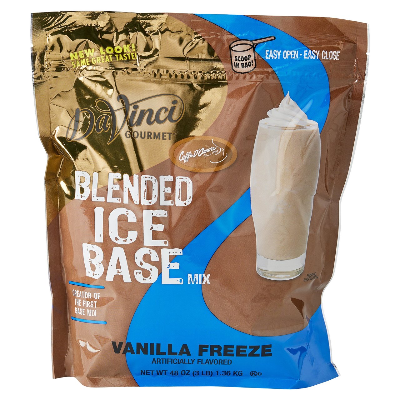 Caffe D'Amore Frappe Vanilla Freeze Mix, 3 lb