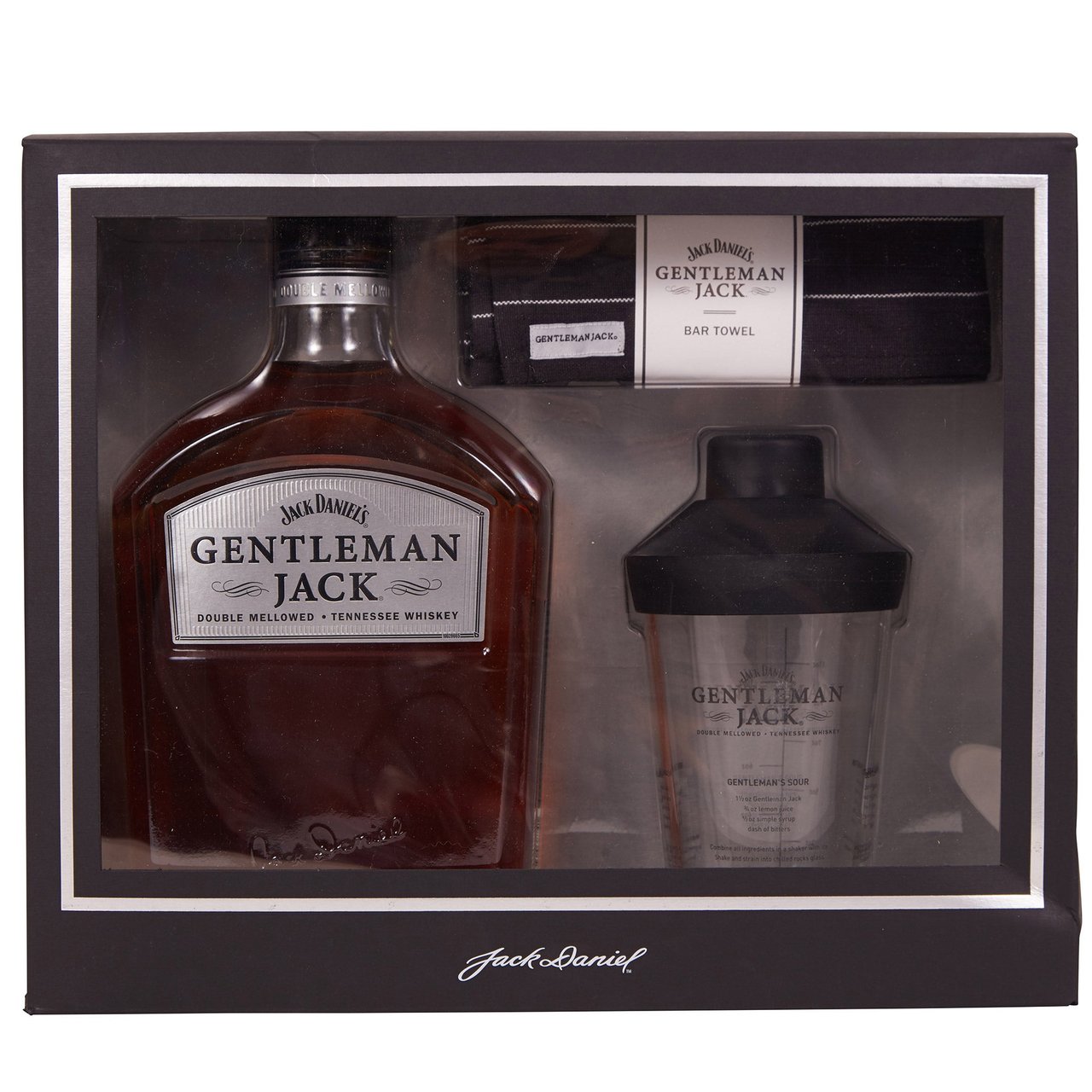 Gentleman Jack with Whiskey Sour Mix Gift Pack Tennessee 1.75L - Image 1