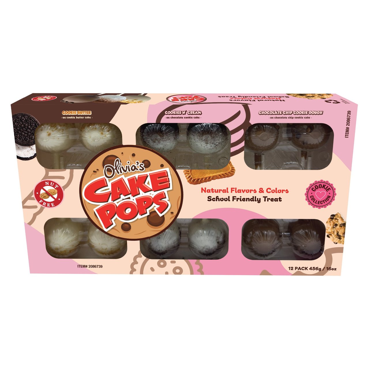 OLIVA'S CAKE POP VARIETY 12 COUNT BOX - Image 1