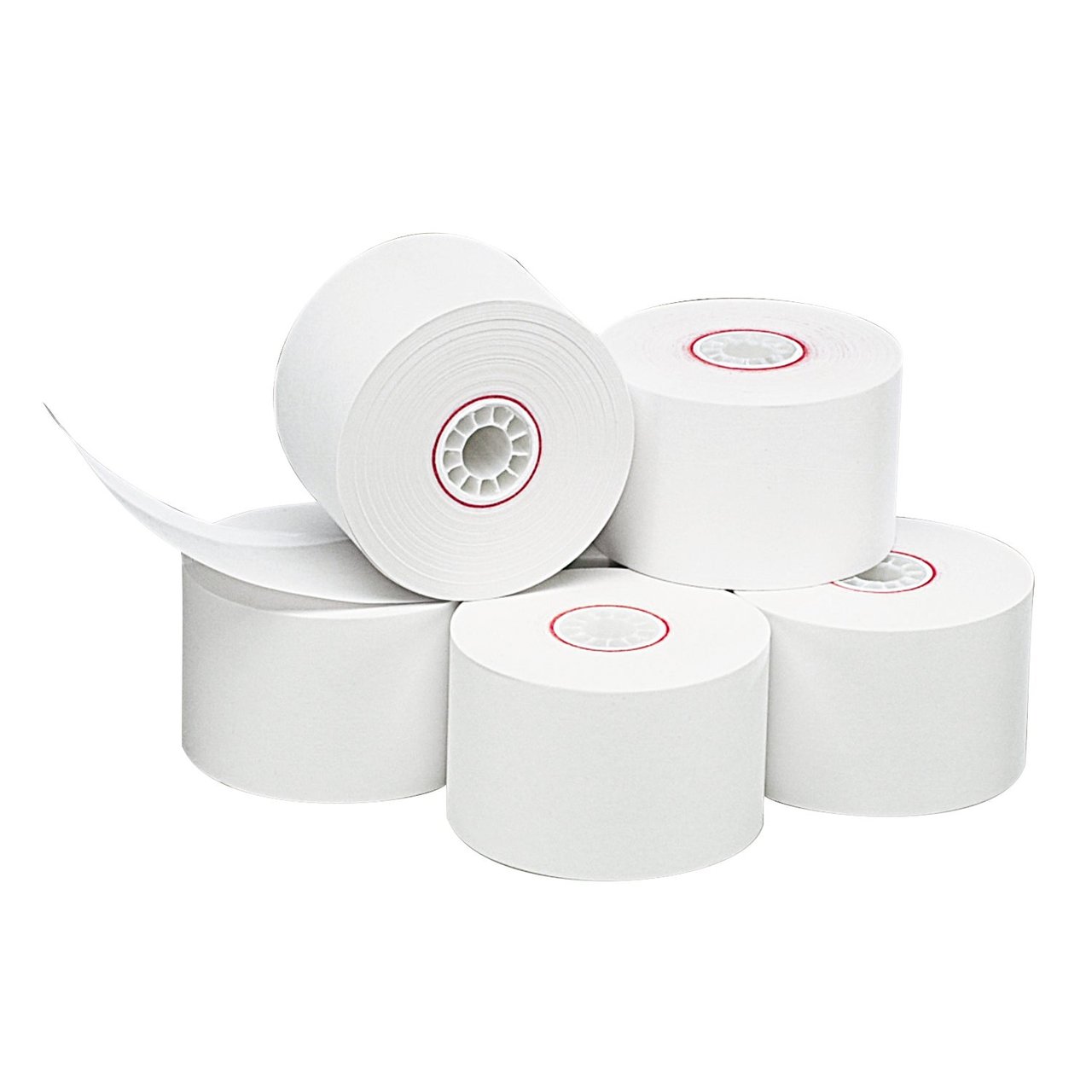 Iconex Direct Thermal Paper Rolls, 44mm x 150 ft, White, 10-Pack (ICX90783045)