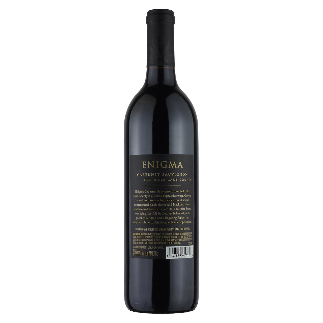 Enigma Cabernet Sauvignon Lake County 750ML - Image 1
