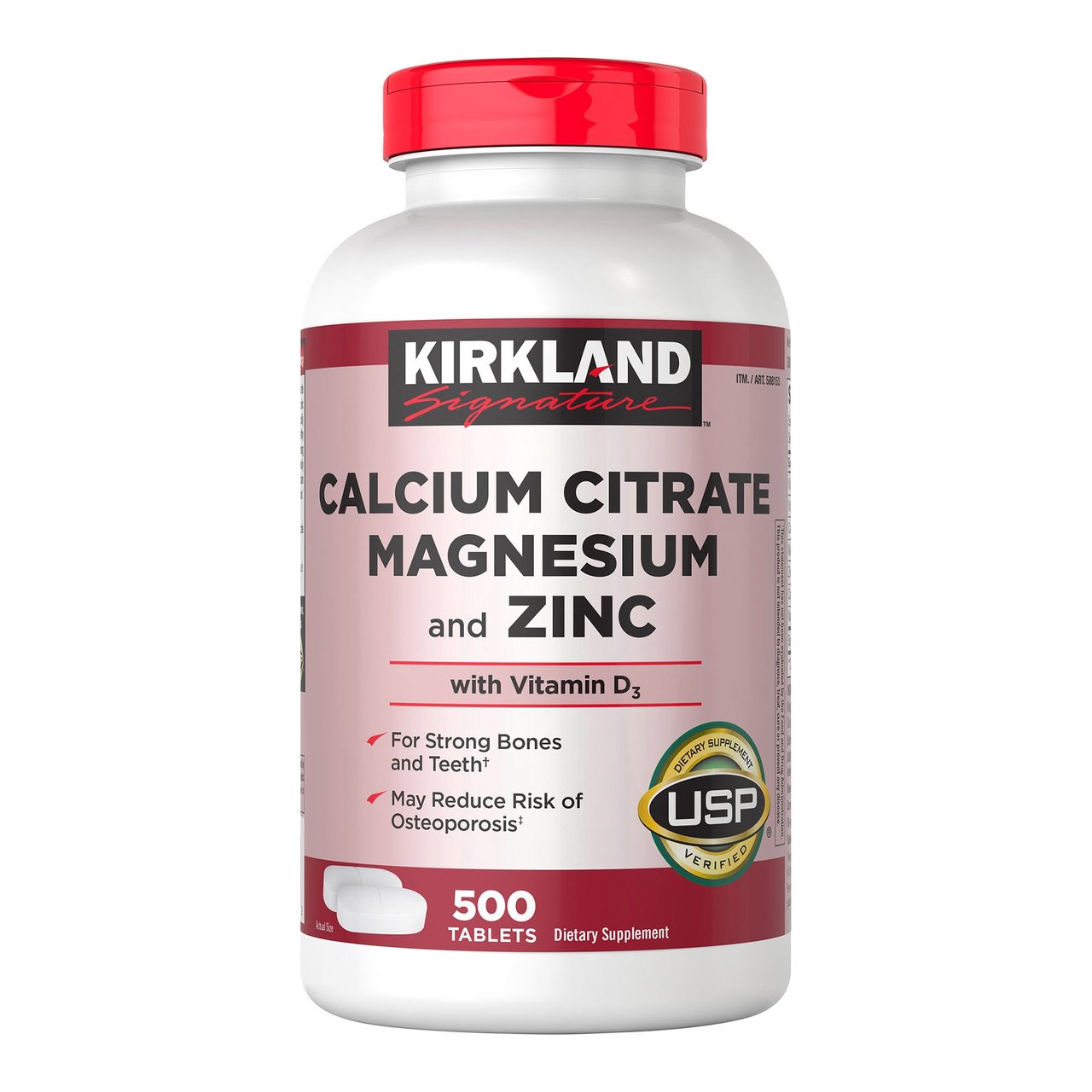 Kirkland Signature Calcium Citrate 500 CT - Image 1