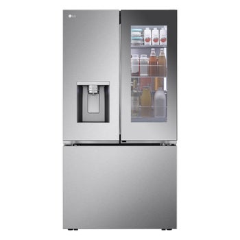 LG LRYKC2606S 26 cu. ft. Stainless Steel French 3-Door Counter-Depth Refrigerator (Display Model)