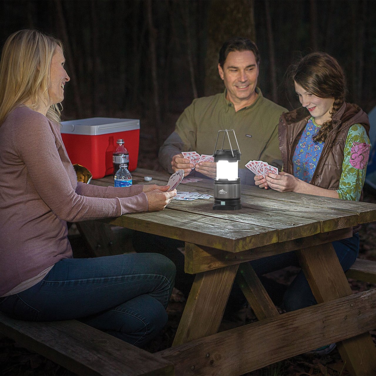 Cascade Mountain Tech 3-Pack Mini LED Pop-Up Lanterns - Image 1