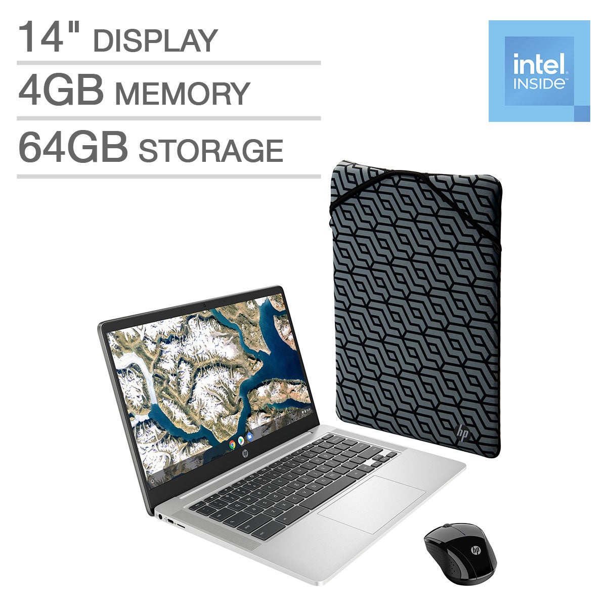 HP 14A-NA1043CL 14" Chromebook - Image 1