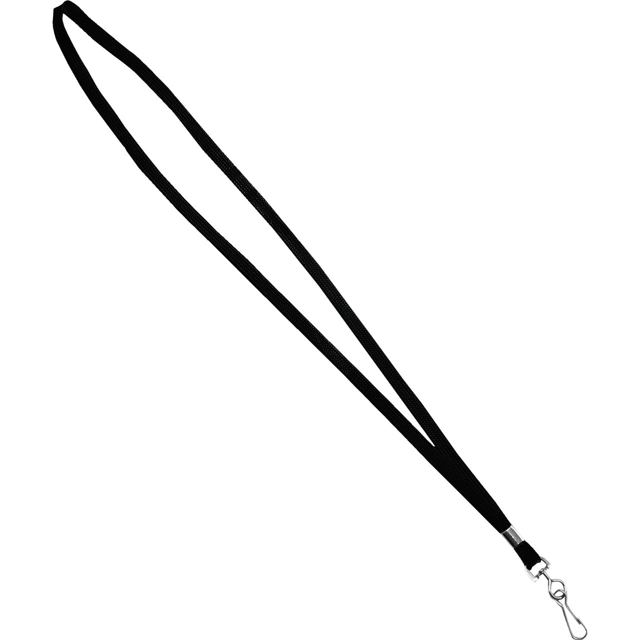 Advantus Deluxe Neck Lanyards with J-Hook for Badges, AVT75424, 48-Count (2 Boxes of 24)