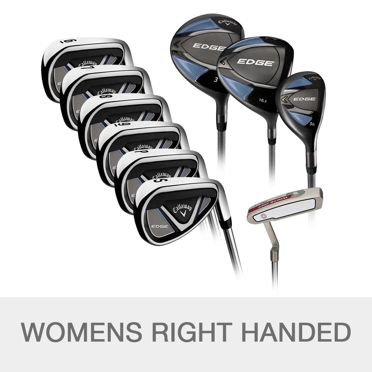 Callaway Edge Women's Golf Clubs 10-Piece Right Handed - Image 1