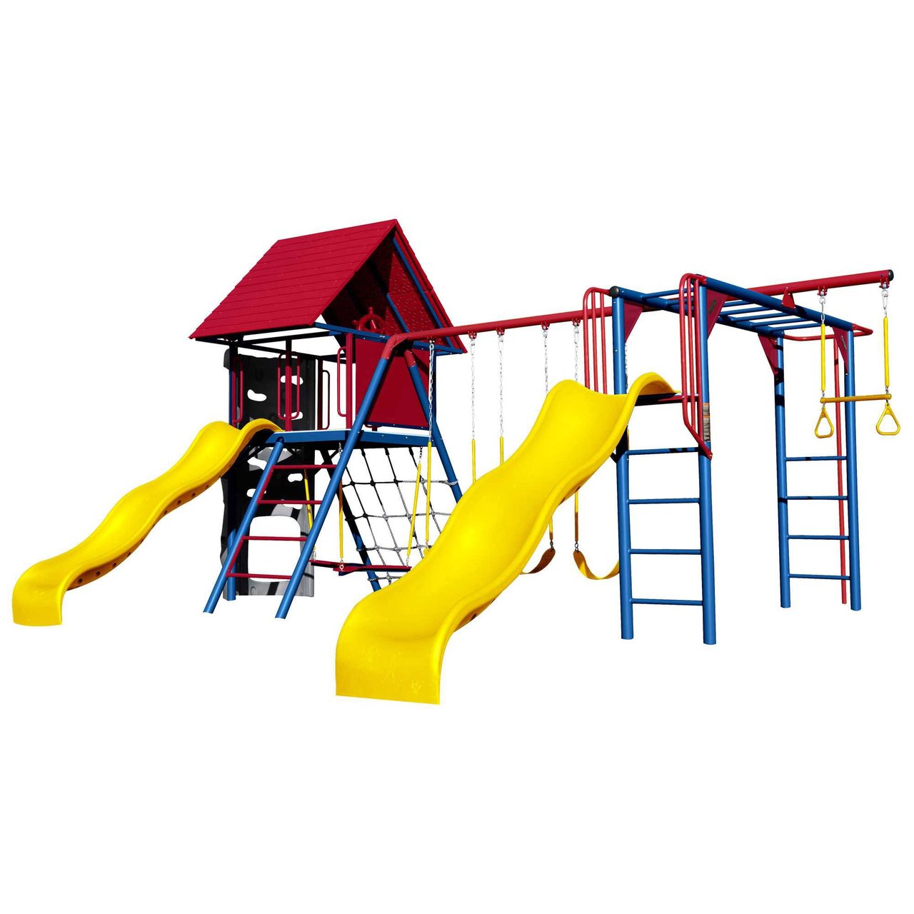 Lifetime Double Slide Deluxe Primary Color Playset - Image 1