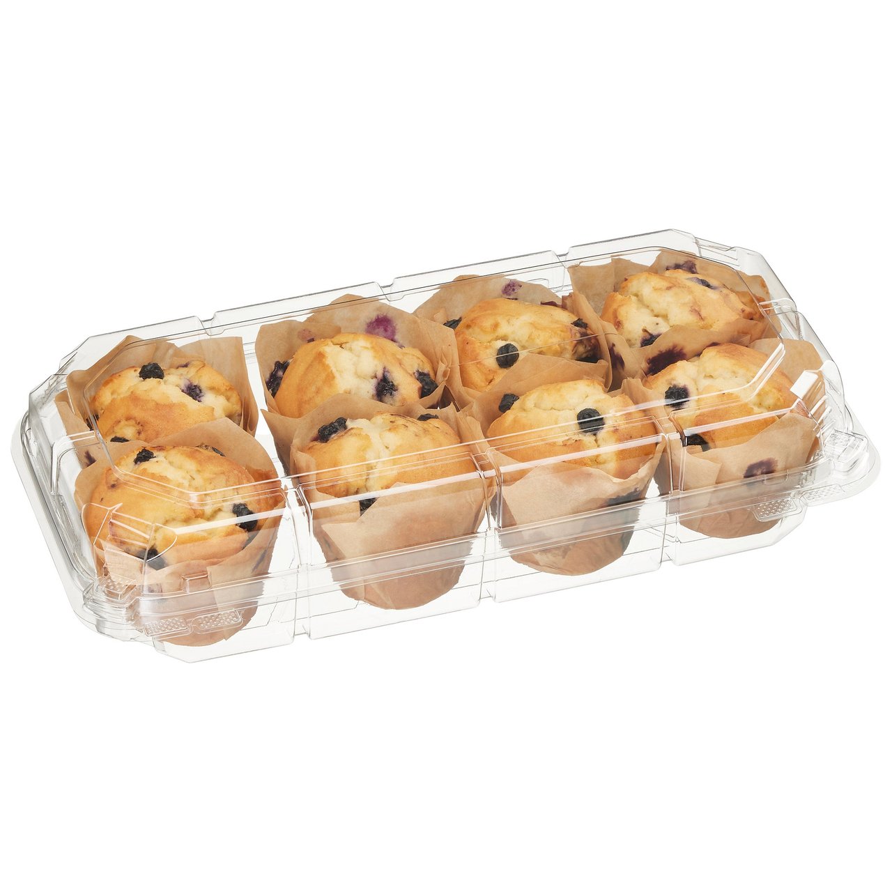 Kirkland Signature Blueberries & Cream Muffin, 8-Count - Image 1