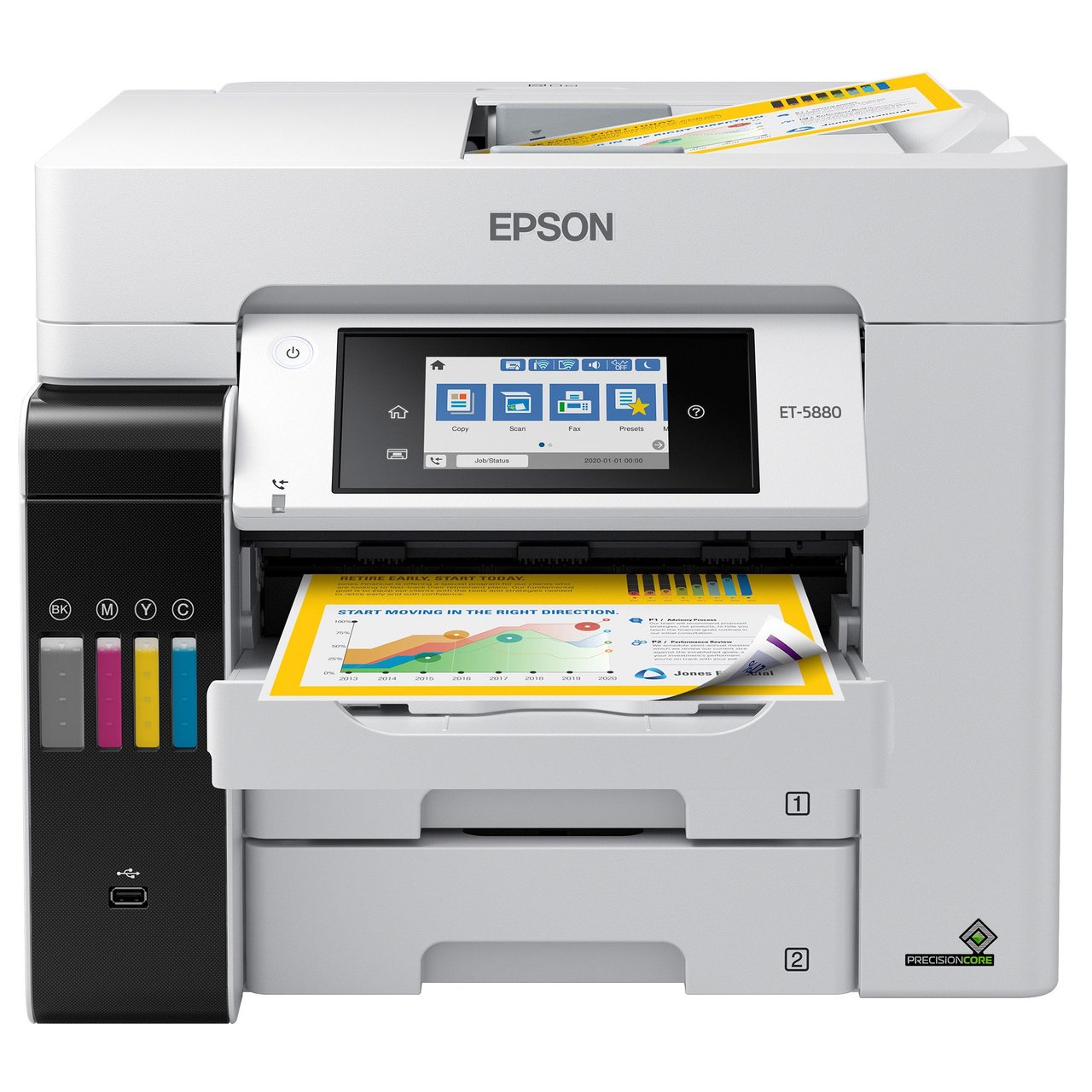 Epson EcoTank Pro ET-5880 All-in-One Cartridge-Free Printer - Image 1
