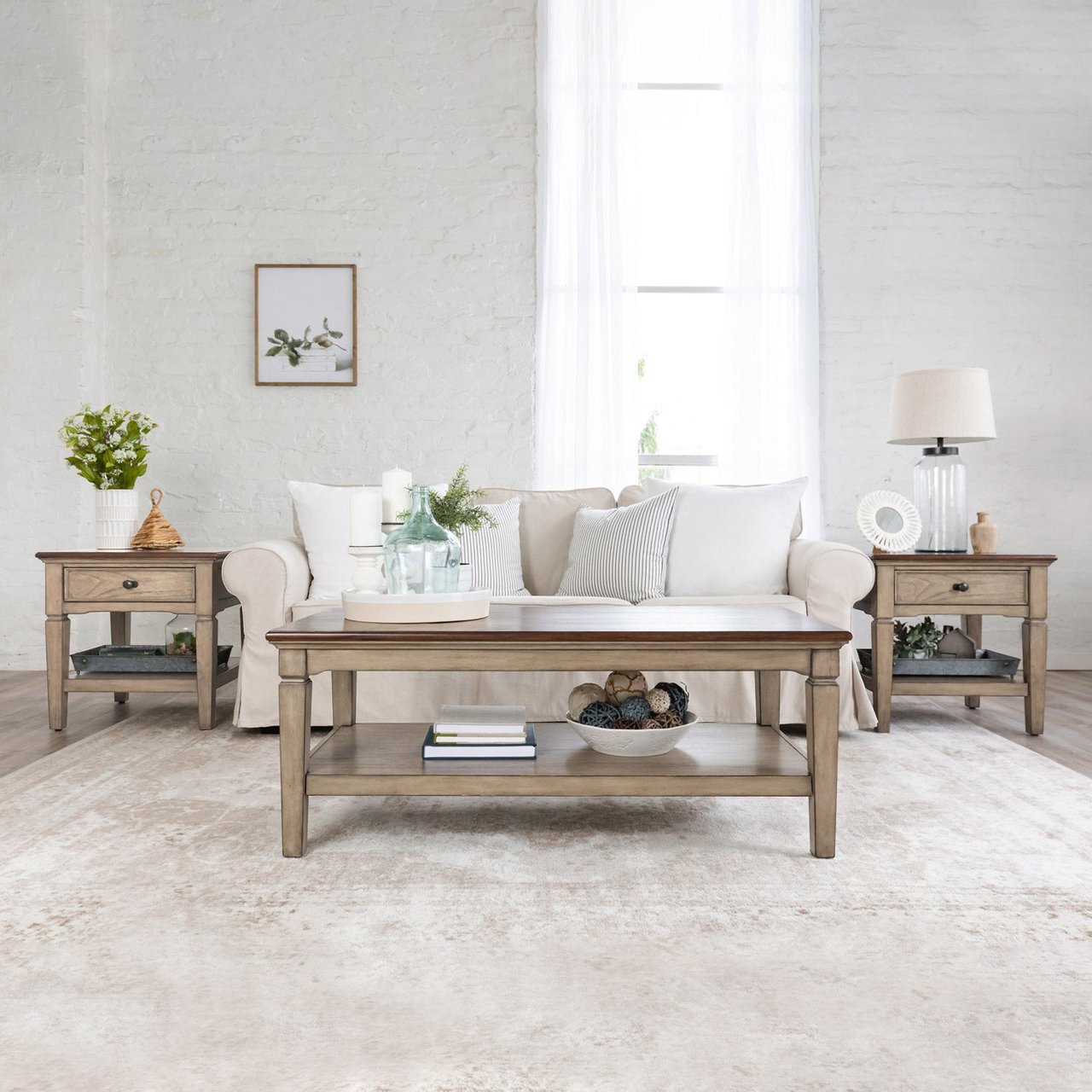 Pike & Main Blaine 3-Piece Occasional Table Set - Image 1