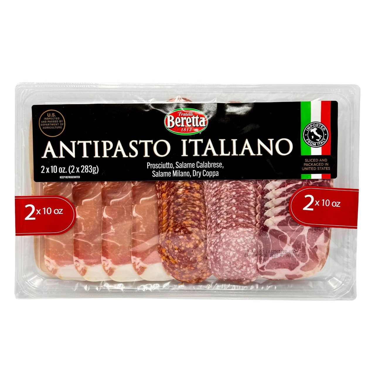 Fratelli Beretta Antipasto Italiano 2/10 oz (1.25 lbs) - Image 1