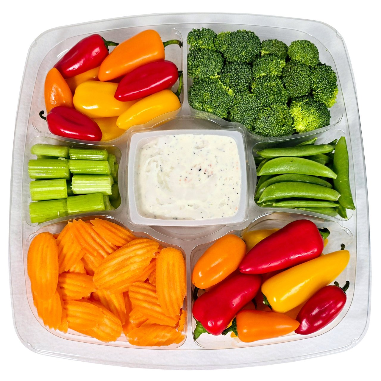 Vegetable Platter with Ranch Dressing Dip, Each