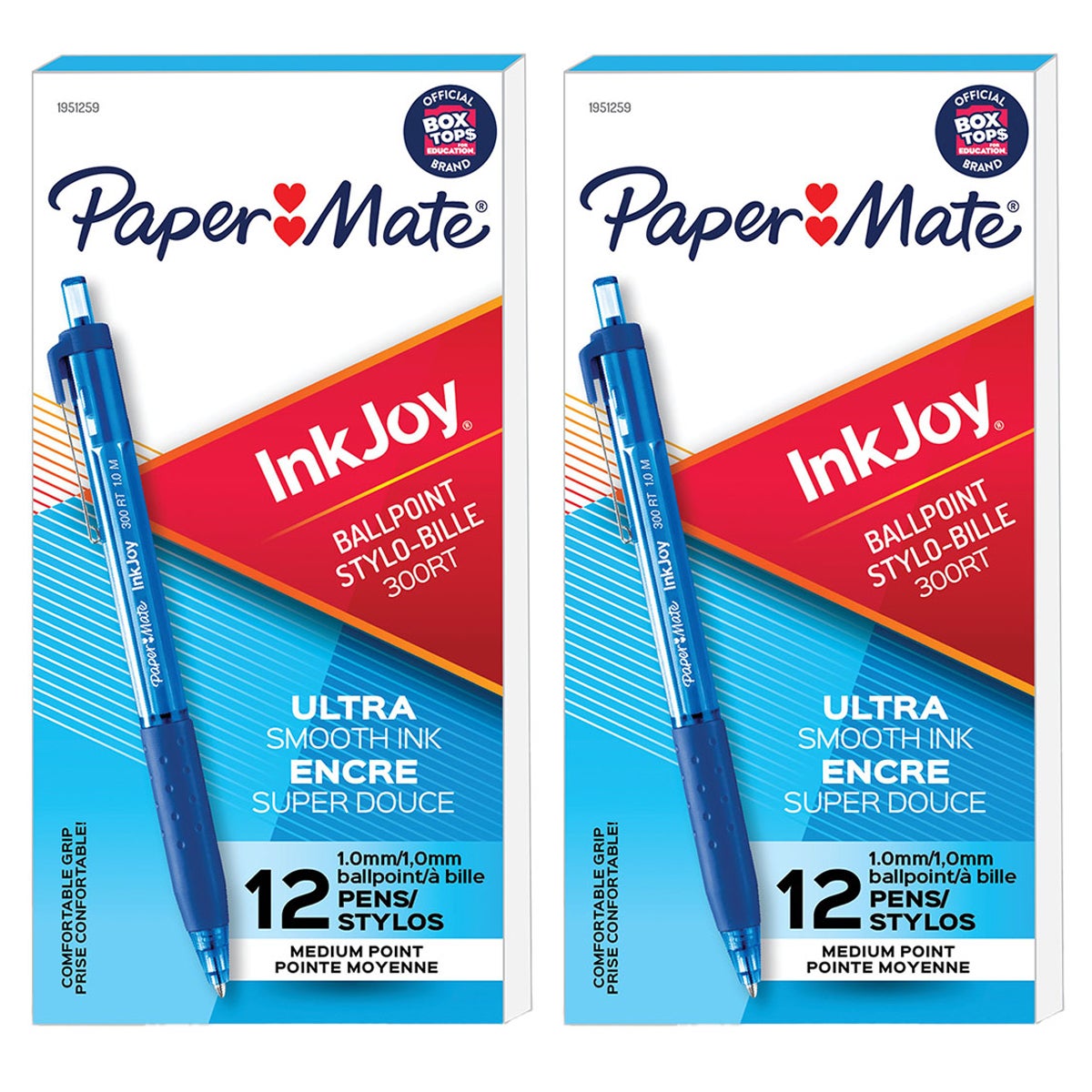Paper Mate InkJoy 300RT Retractable Ballpoint Pen, Blue, 24-Count - Image 1