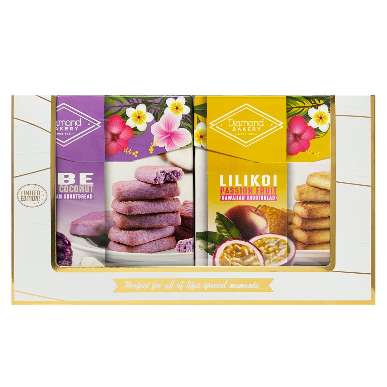 DIAMOND BAKERY HAWAIIAN SHORTBREAD BOXES 4/4.4 OUNCES - Image 1