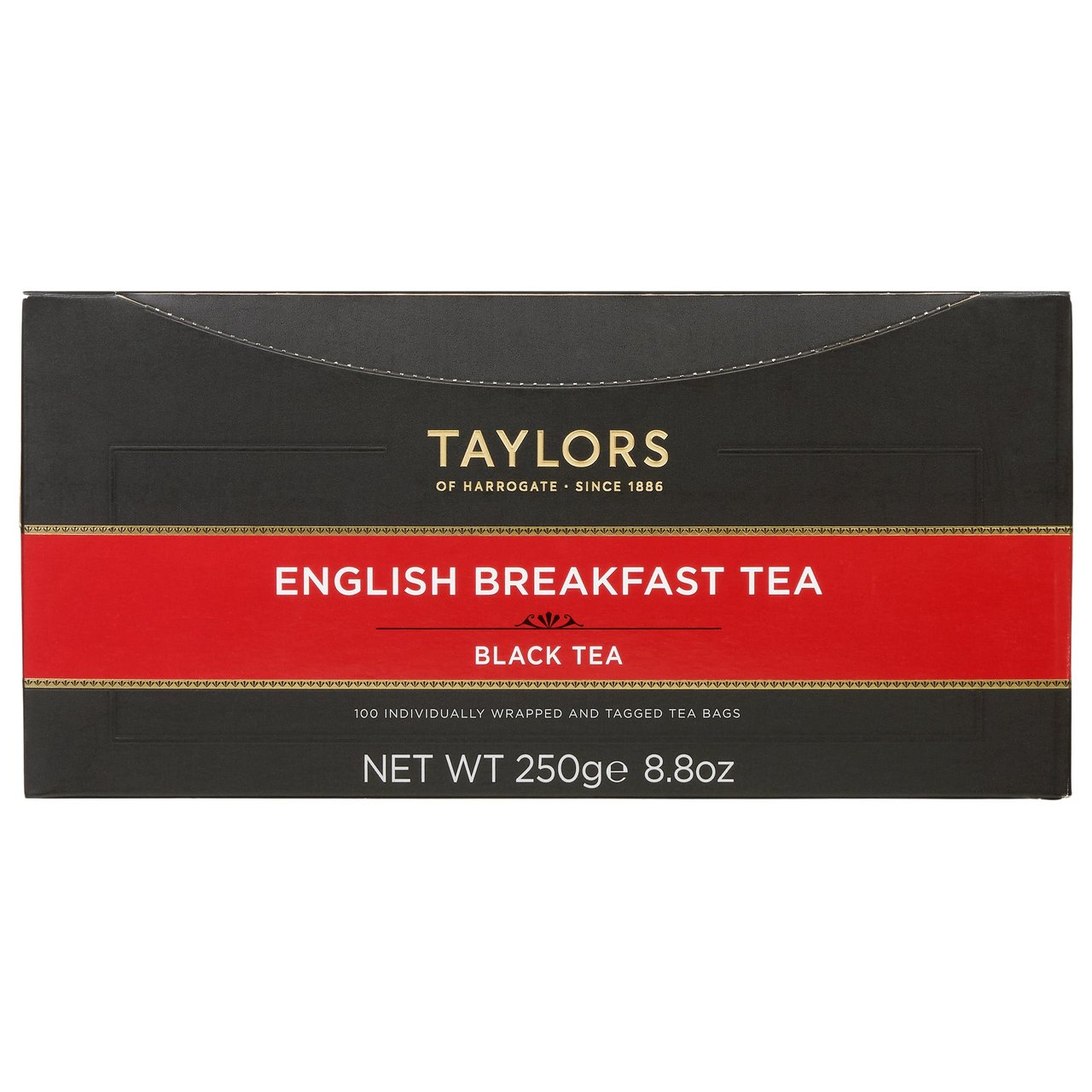 Taylors of Harrogate English Breakfast Tea 100 CT Case - Image 1