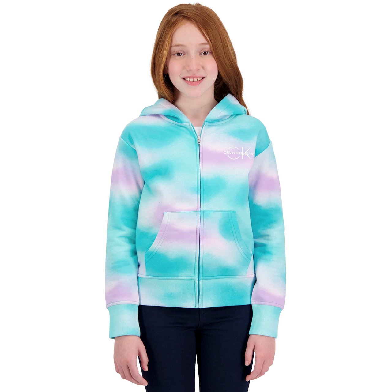 Calvin Klein Youth Full Zip Hoodie - Image 1