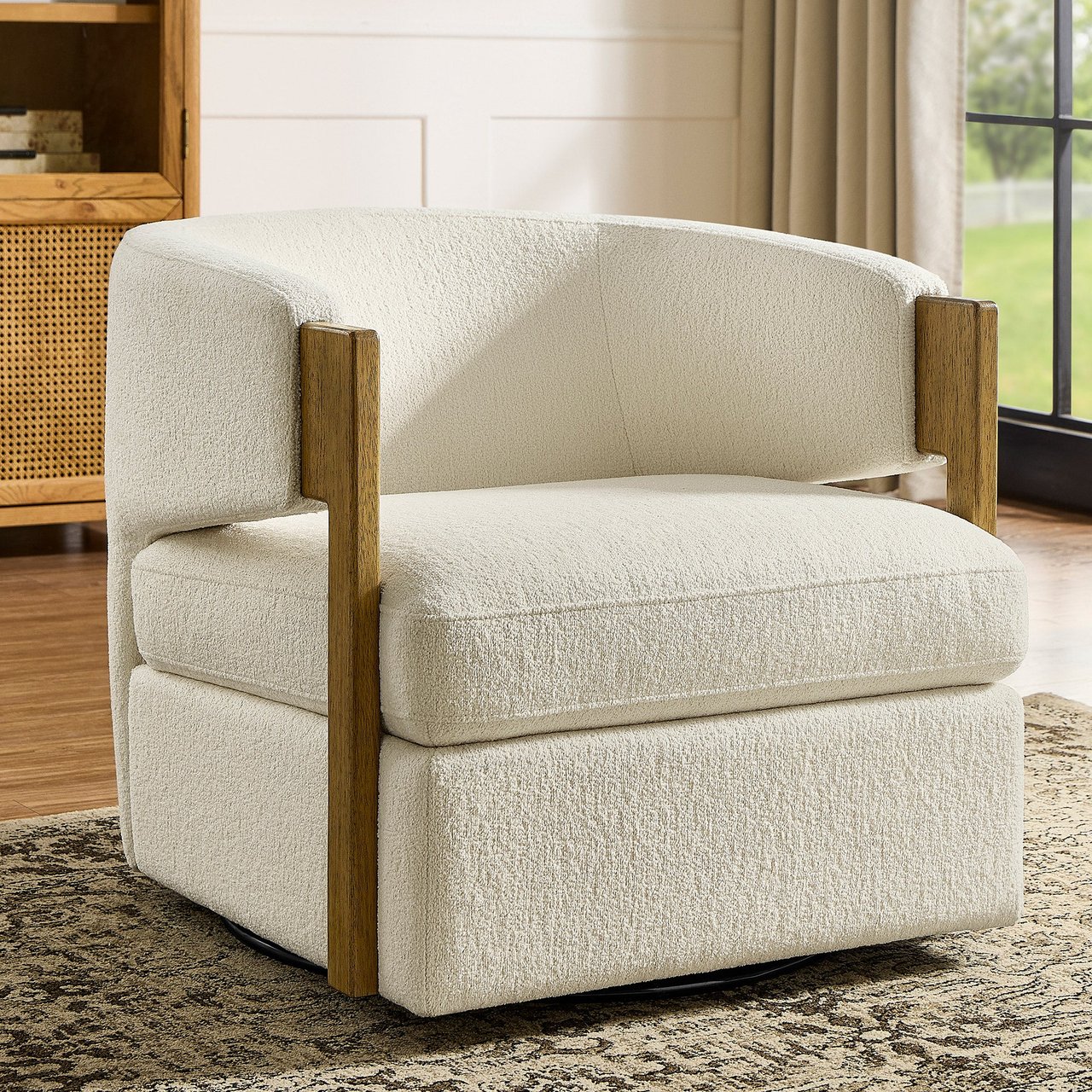 Wynn Fabric Accent Chair - Image 1
