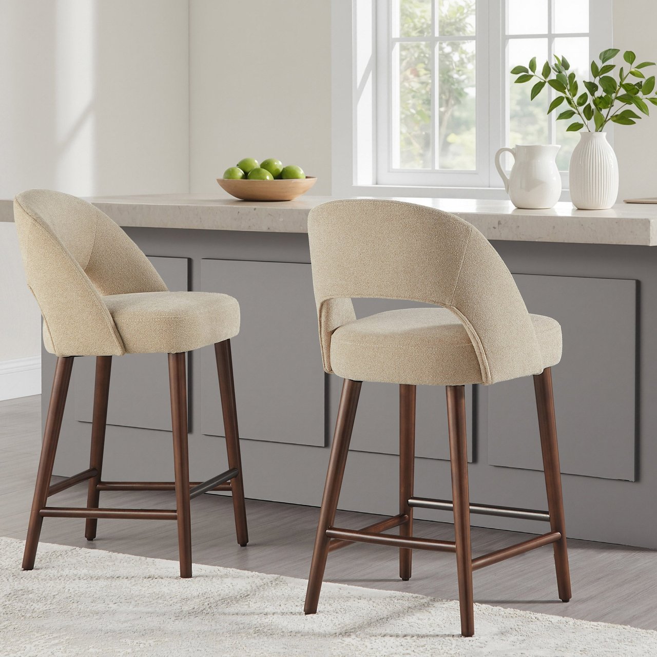 Aiden & Ivy Lilah 2-Pack Counter Stools - Image 1