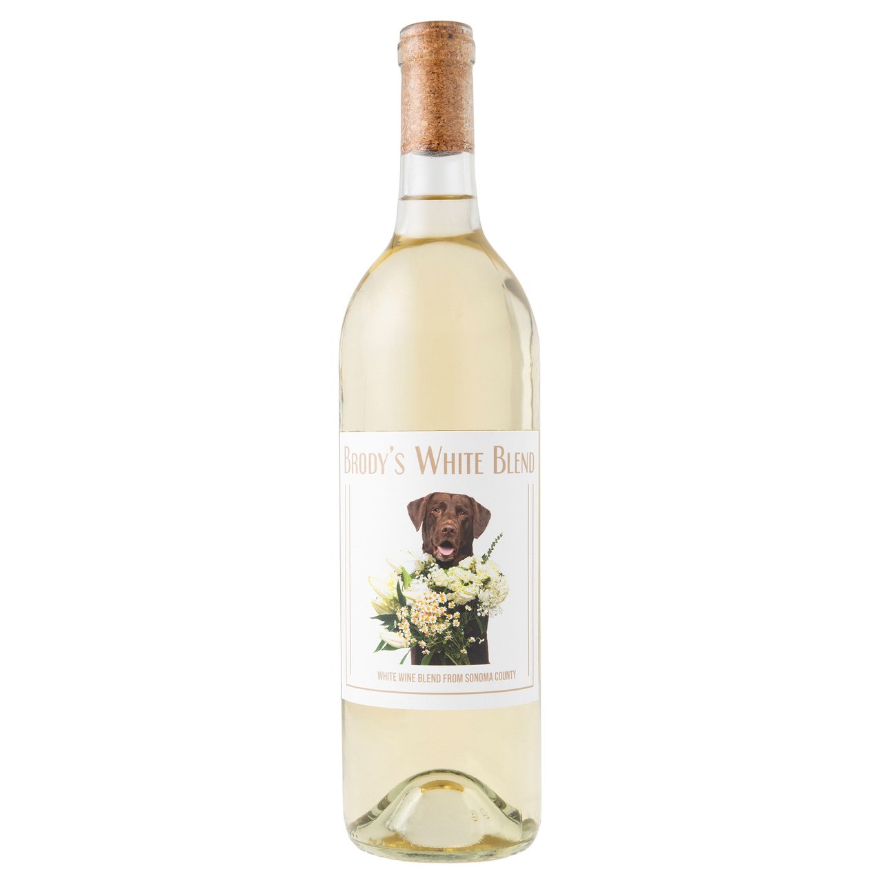 Wine Guy & Wine Gal Brody's White Blend Sonoma 750 ML - Image 1