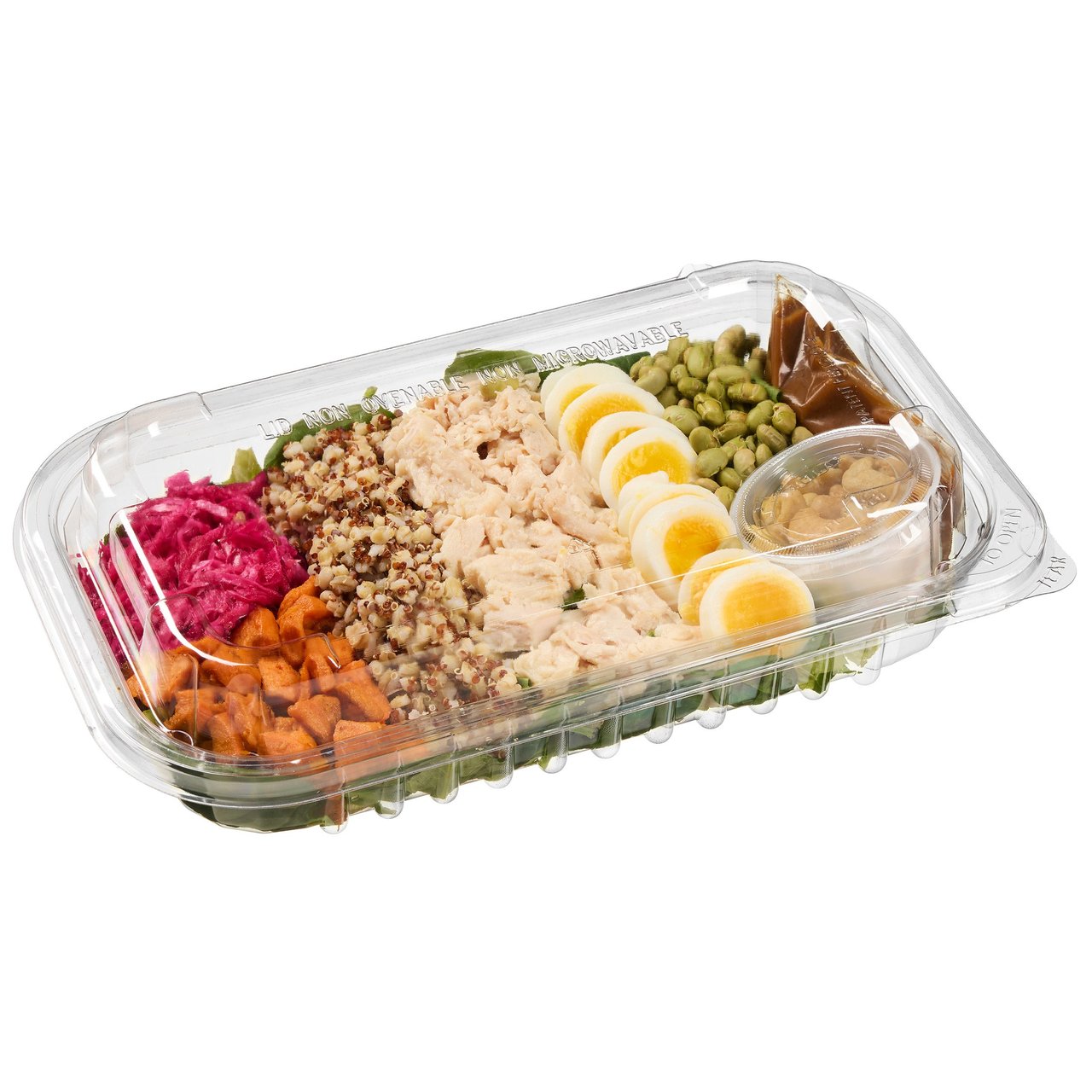 CHICKEN & GRAIN PROTEIN BOWL W/ ASIAN SESAME DRESSING PER LB - Image 1