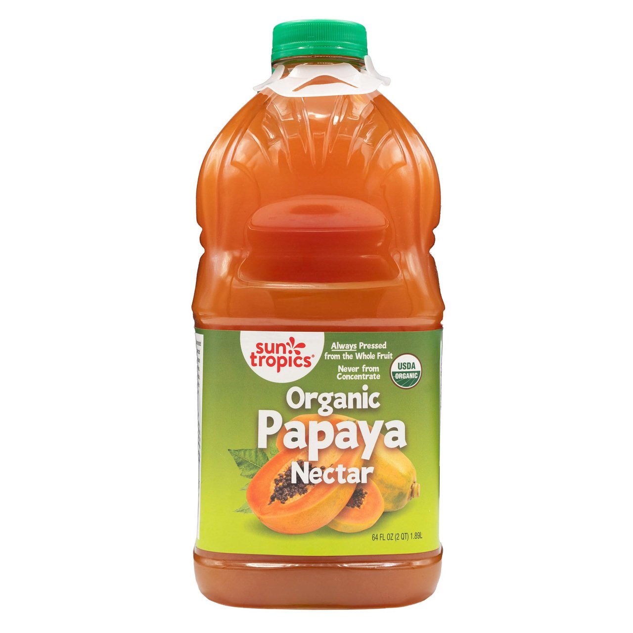Sun Tropics Organic Papaya Nectar, 2 Pack, 64 oz Each - Image 1