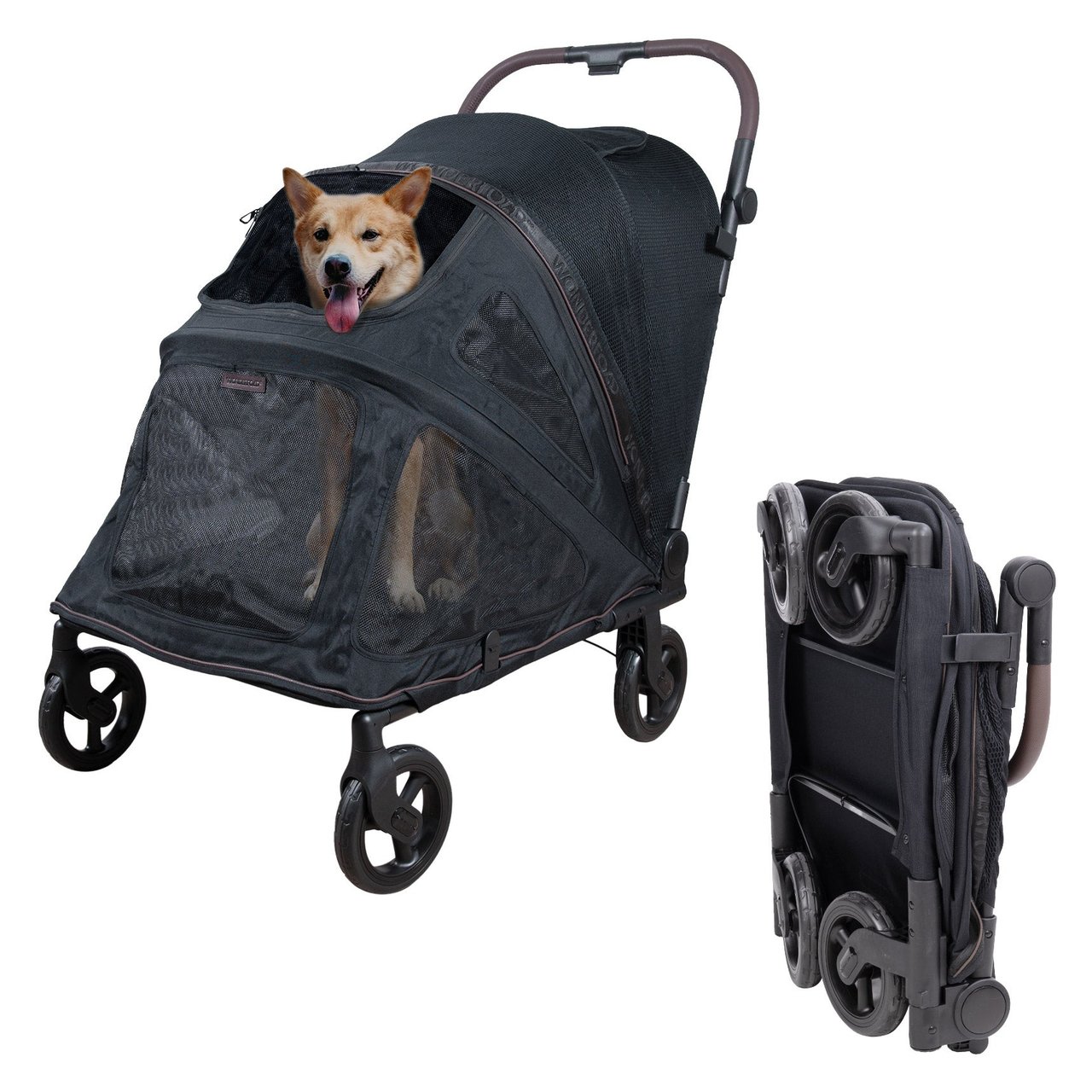 WONDERFOLD HUDSON PET STROLLER EACH - Image 1
