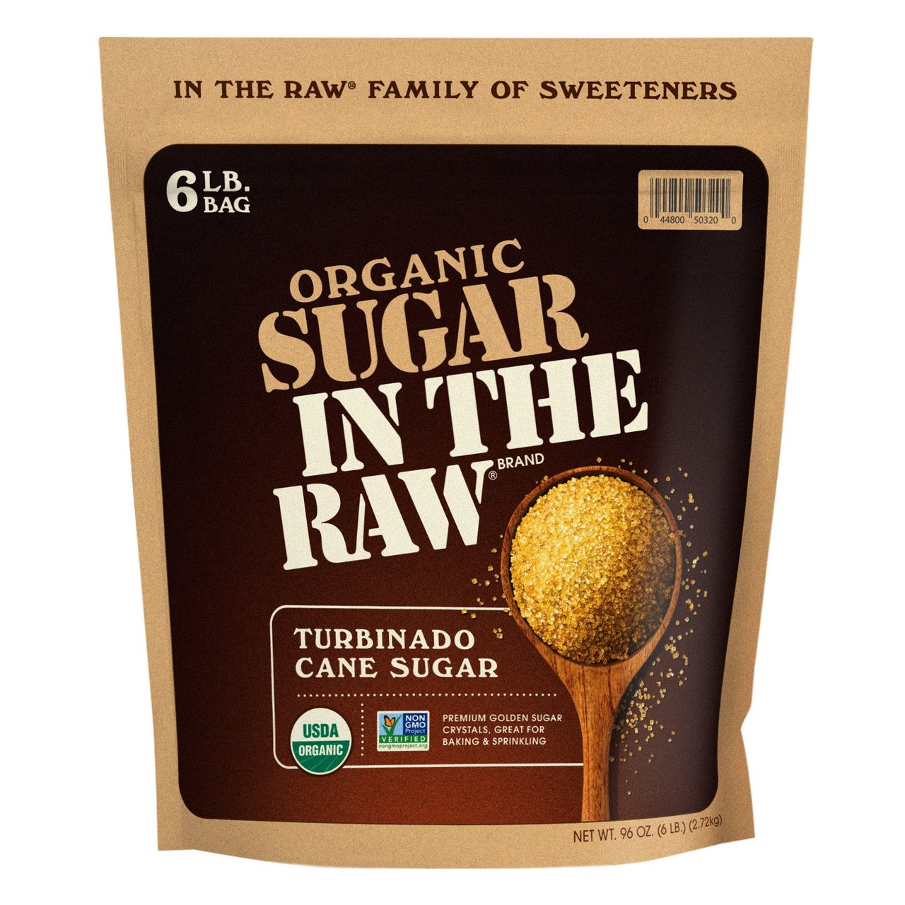 Sugar In The Raw Organic Sugar, 6 lbs - Image 1