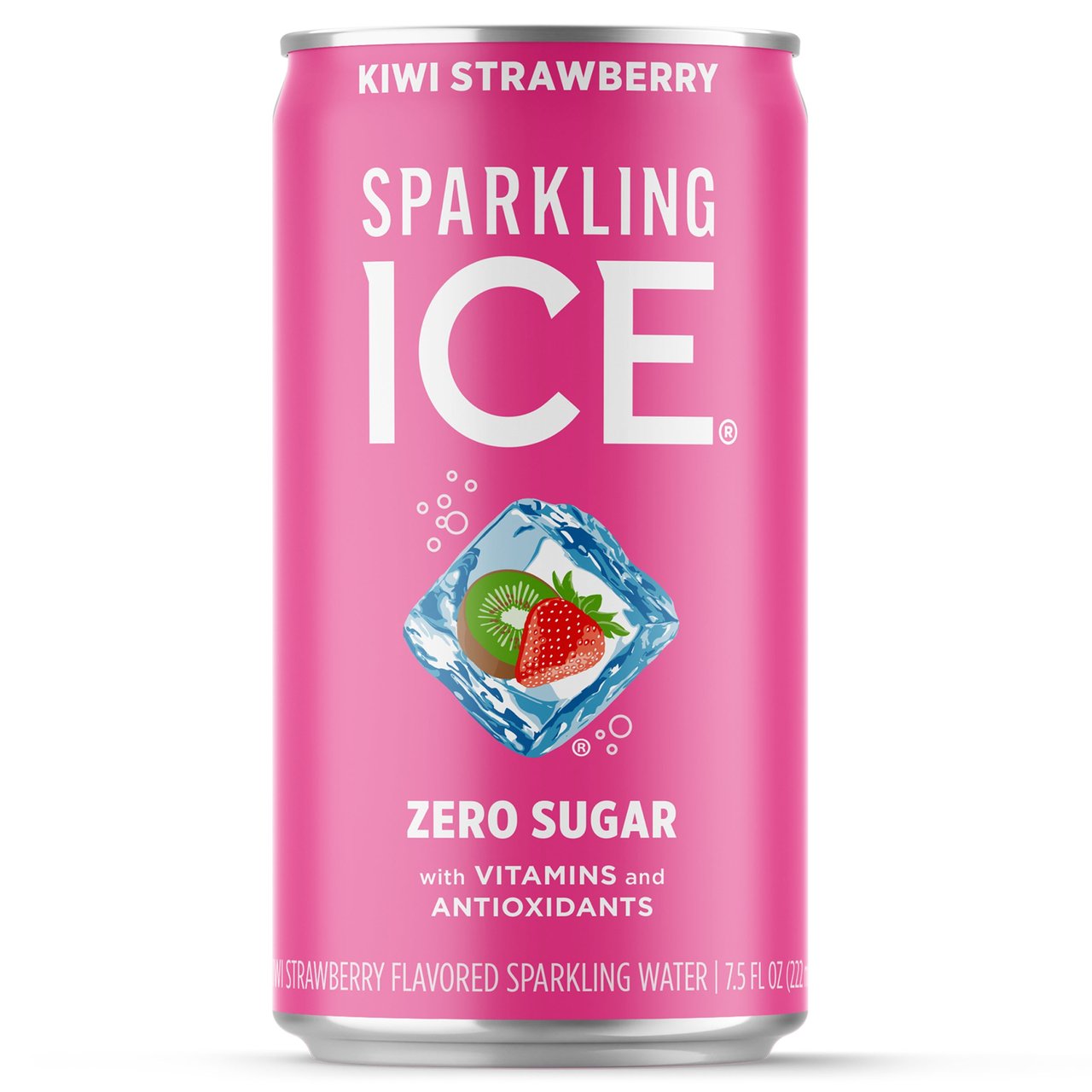 Sparkling Ice Kiwi Strawberry Mini Cans, 7.5 oz, 3 Packs of 10 Count - Image 1