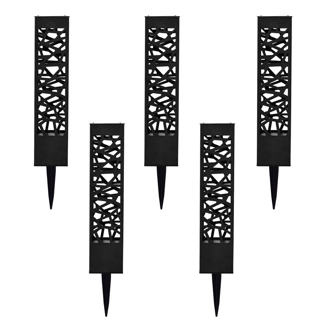 Tommy Bahama Solar Bollard Pathway Light 5-Pack - Image 1