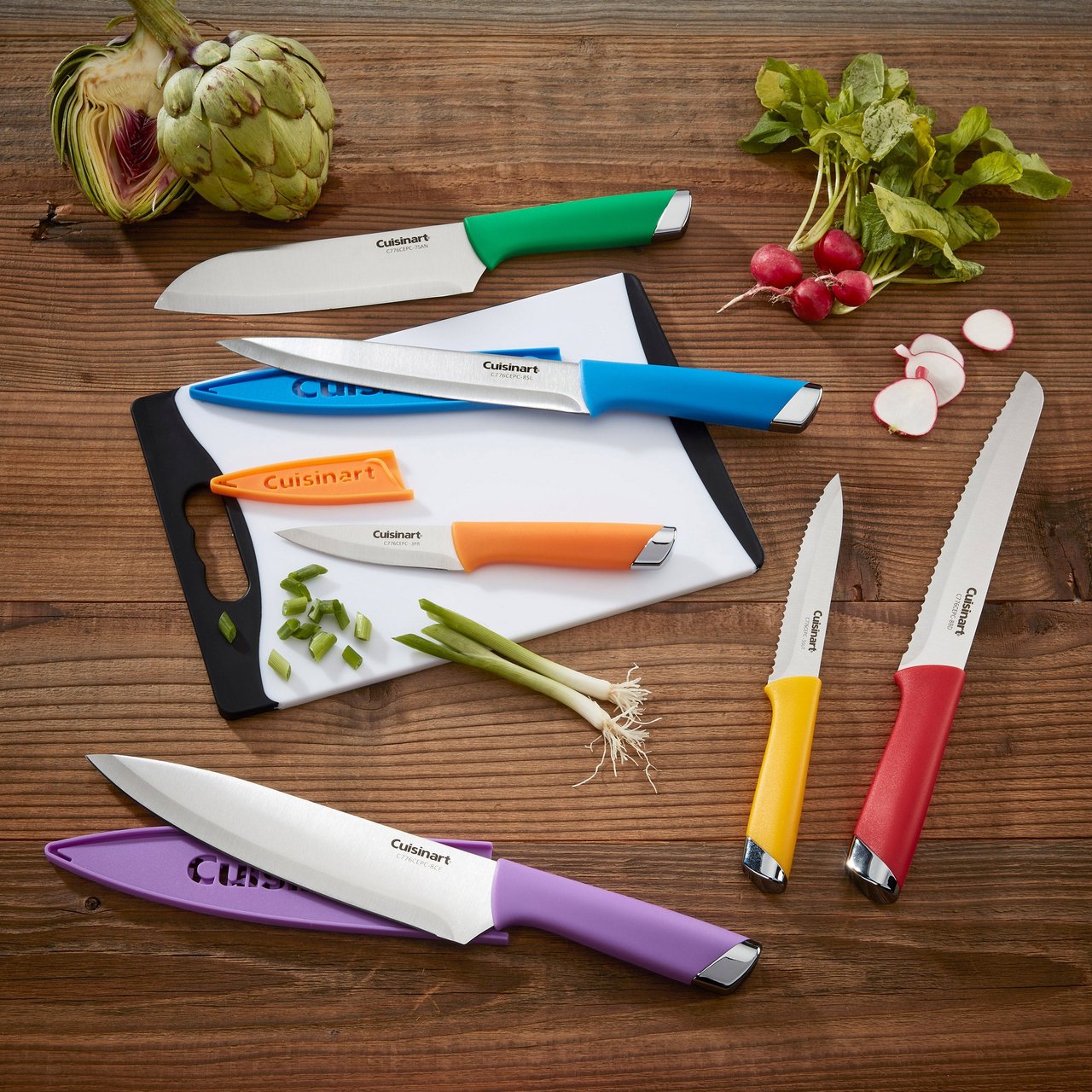 Cuisinart Classic 6-Piece Knife Set with Blade Guards - Image 1