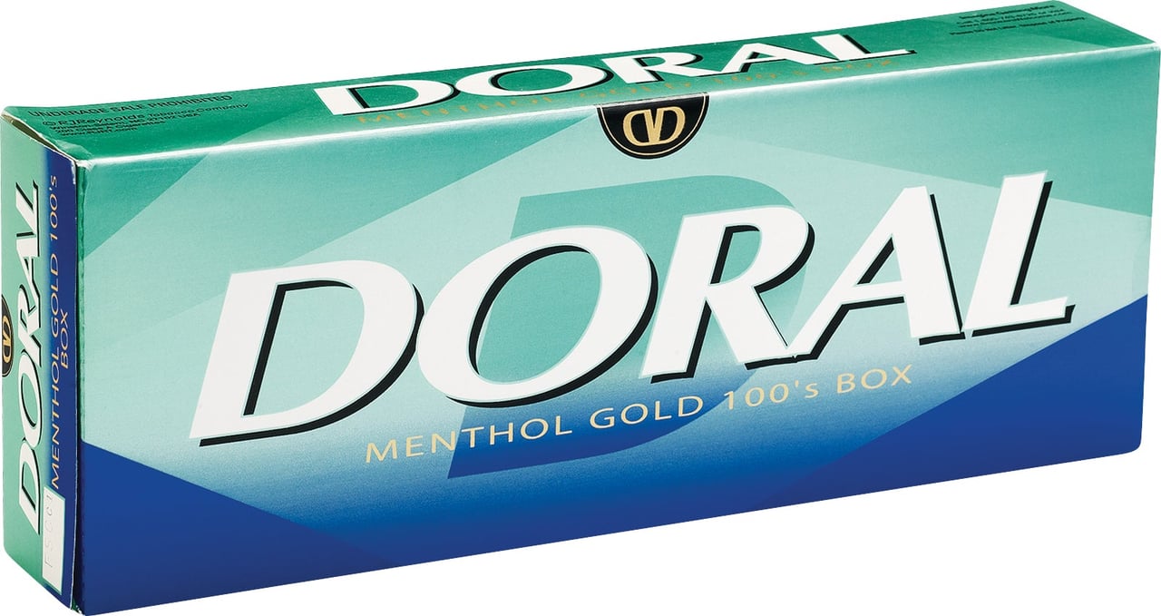 Doral Menthol Light 100s Cigarettes (#165089)