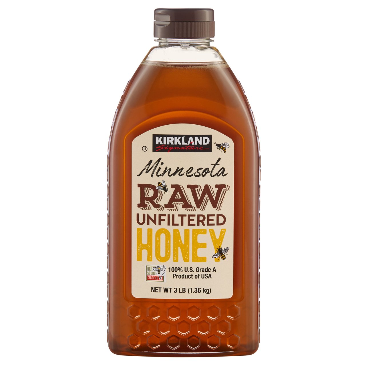 Kirkland Signature Minnesota Raw Honey 48 oz Bottle - Image 1