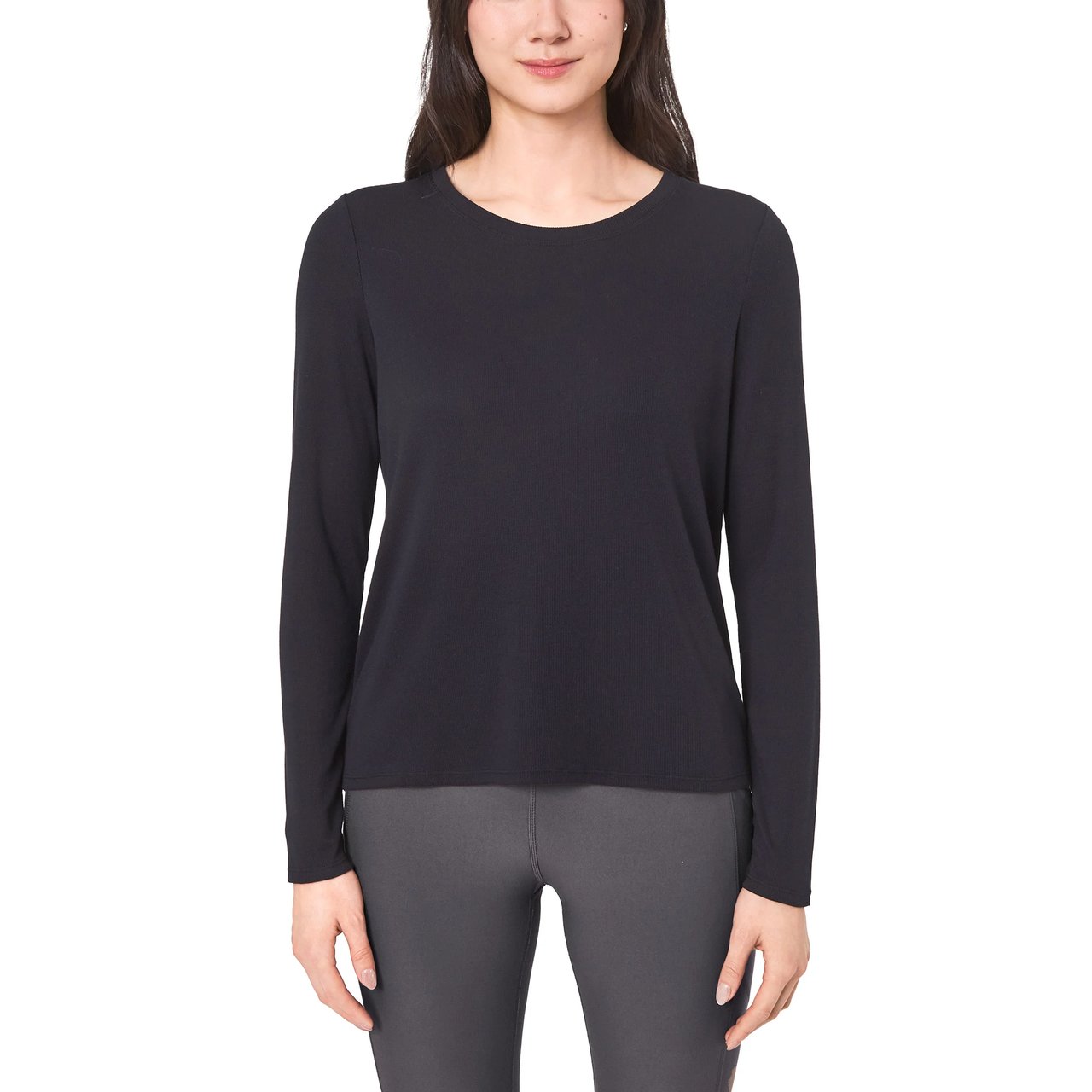 Mondetta Women's Ribbed Long Sleeve Top - Image 1