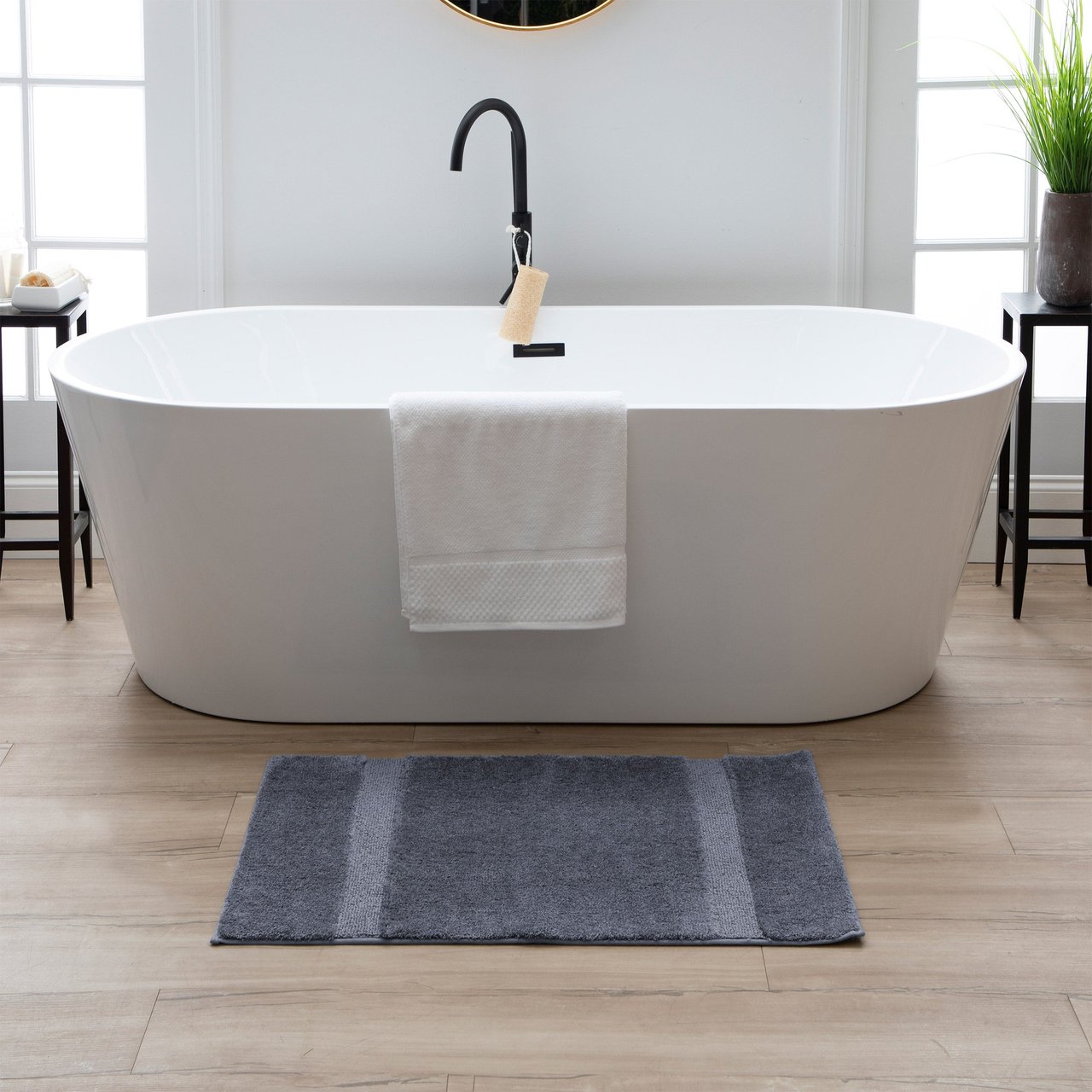 Mohawk Micropoly Bath Mat Assorted Colors