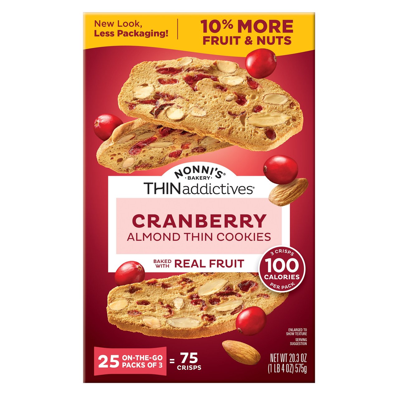 THINaddictives Cranberry Almond 25ct/20.3 oz (1.27 lbs) - Image 1