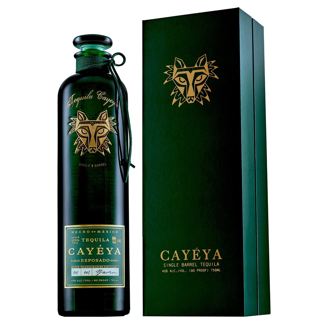 Cayéya Tequila Single Barrel Reposado Mexico 750ML