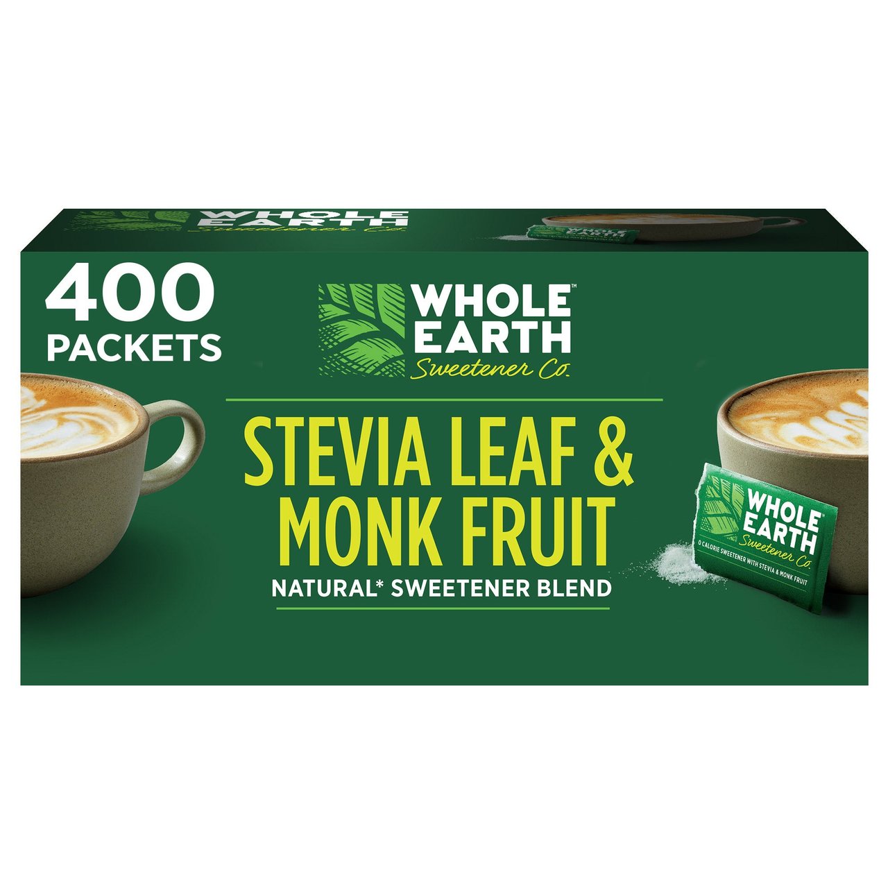 Whole Earth Stevia & Monk Fruit 400 CT - Image 1