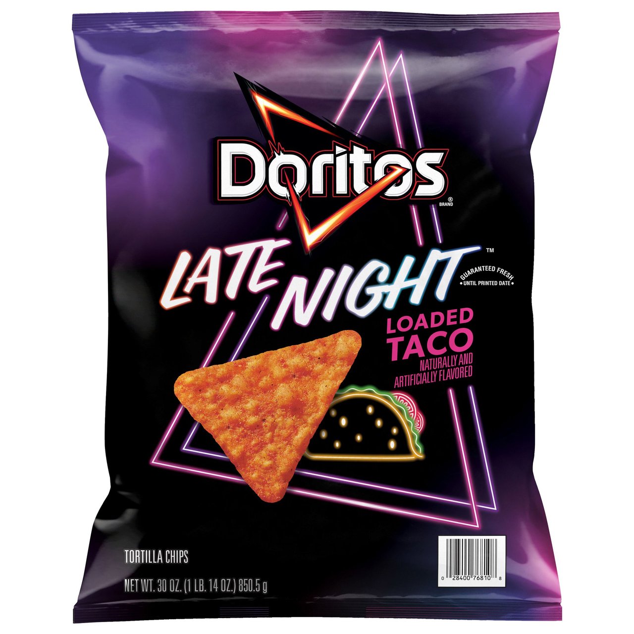 Doritos Late Night Loaded Taco Tortilla Chips 30 oz - Image 1